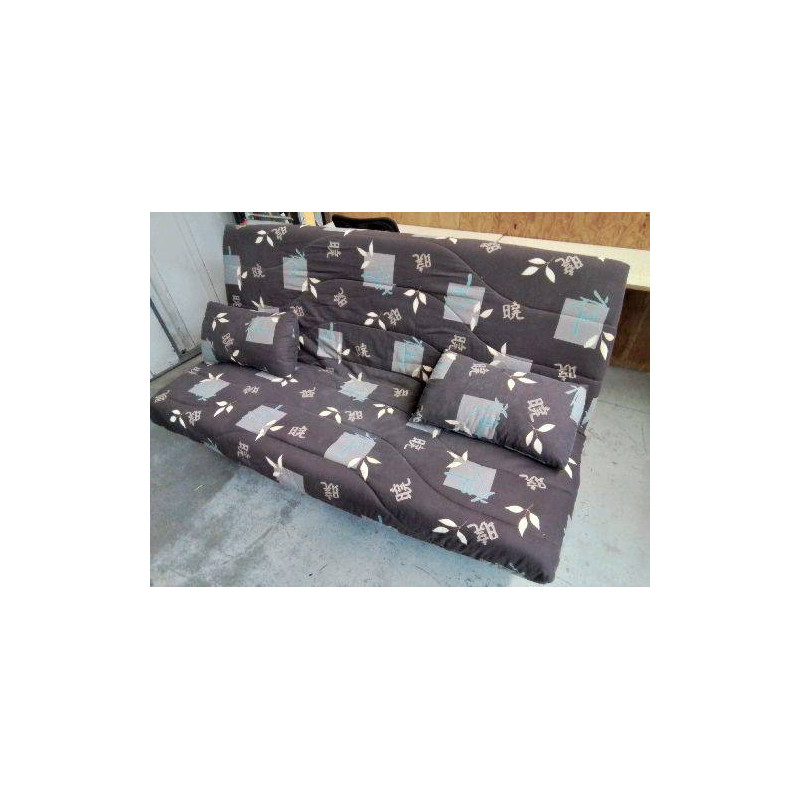 CLIC-CLAC GRIS AVEC MOTIF ASIATIQUE 