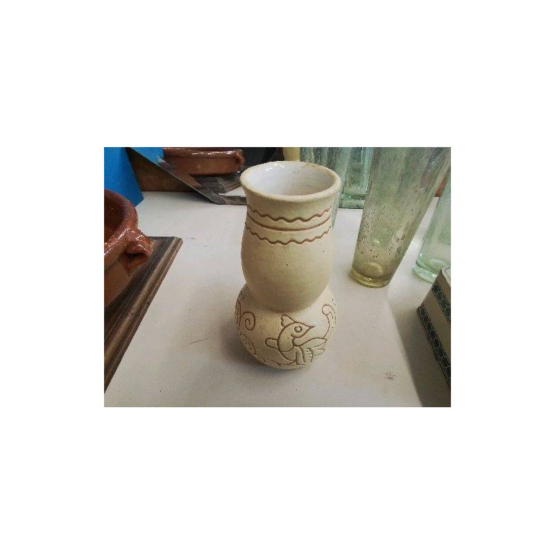 PETIT VASE MOTIF OISEAU 