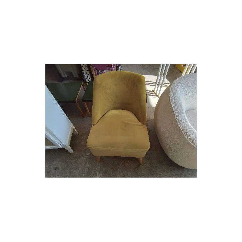 FAUTEUIL JAUNE CANARI 