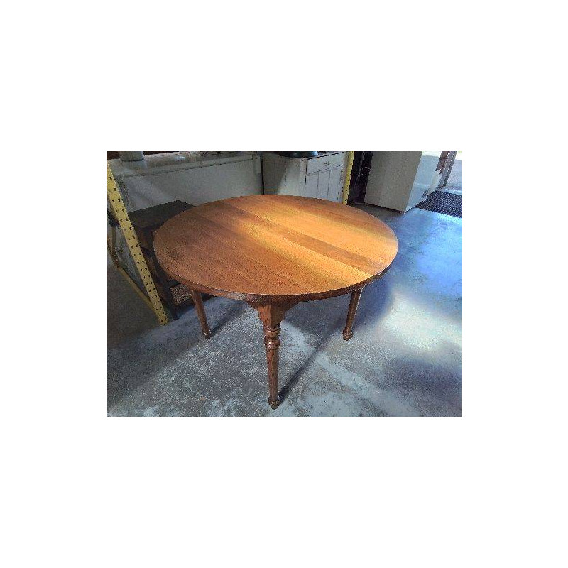 TABLE RONDE EN CHÊNE 
