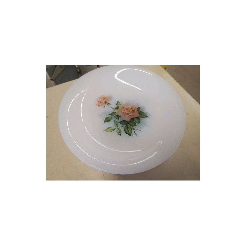 LOT DE 4 ASSIETTES EN ARCOPAL 