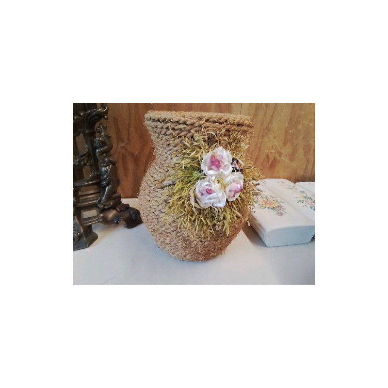 VASE EN CORDE 