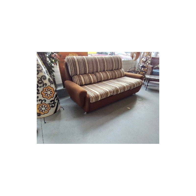 CANAPE CONVERTIBLE 3 PLACES ANNEES 70