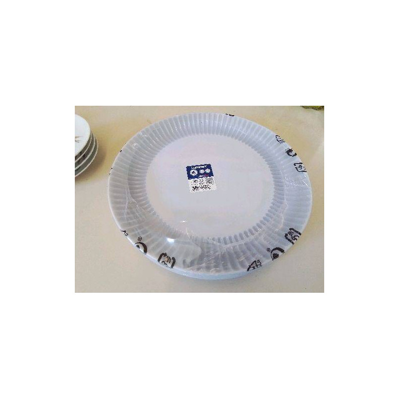 LOT DE 6 ASSIETTES LUMINARC 