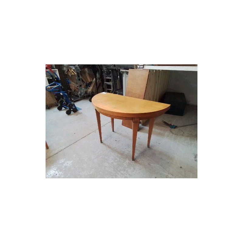TABLE DEMI LUNE DE STYLE LOUIS XVI