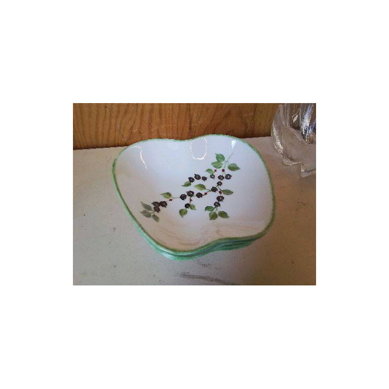 LOT DE 4 COUPES A FRUITS 