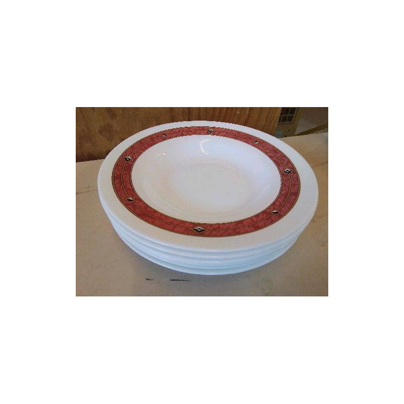 LOT DE 6 ASSIETTES 
