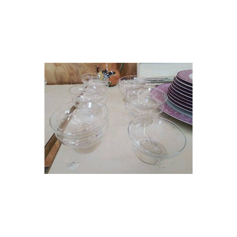 PETIT VERRE COUPE MOTIF FLORAL 