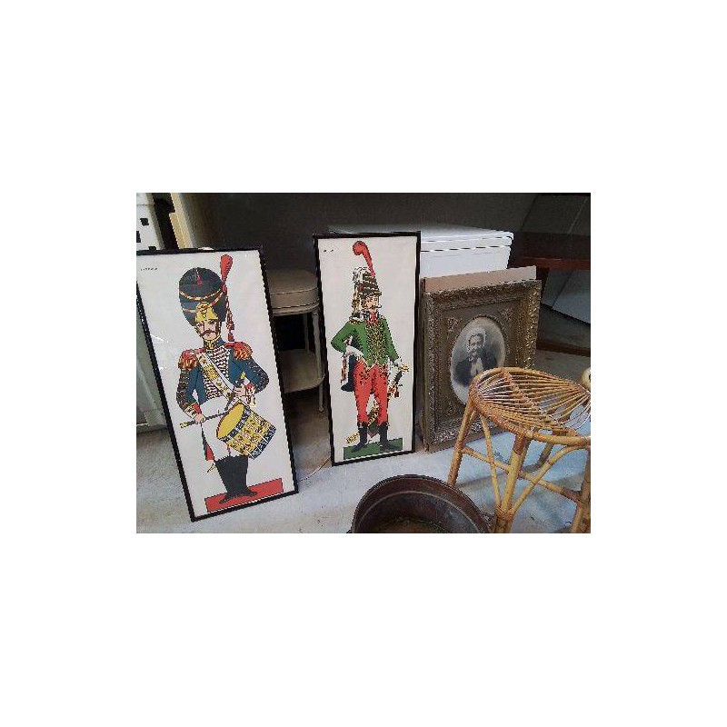 GRAVURE MILITAIRE HUSSARD