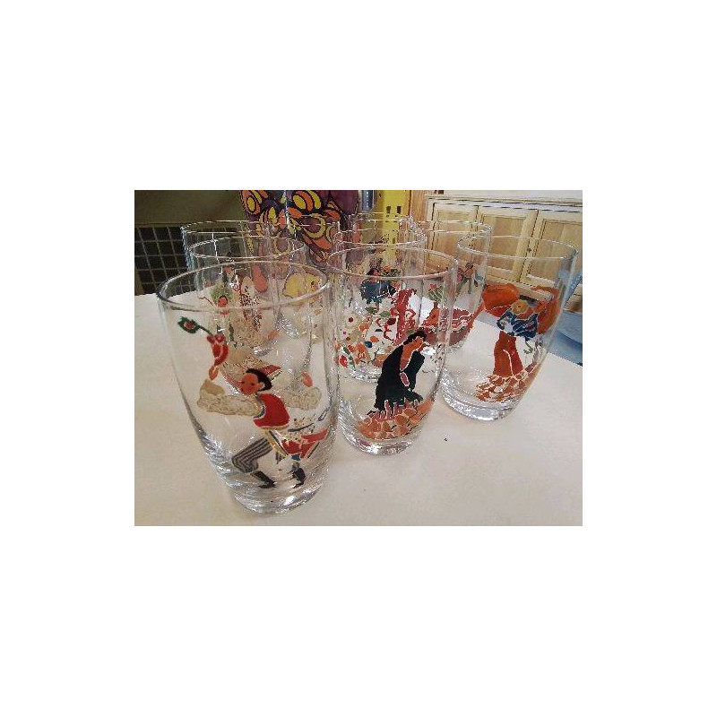 VERRE DECORS ESPAGNOL 