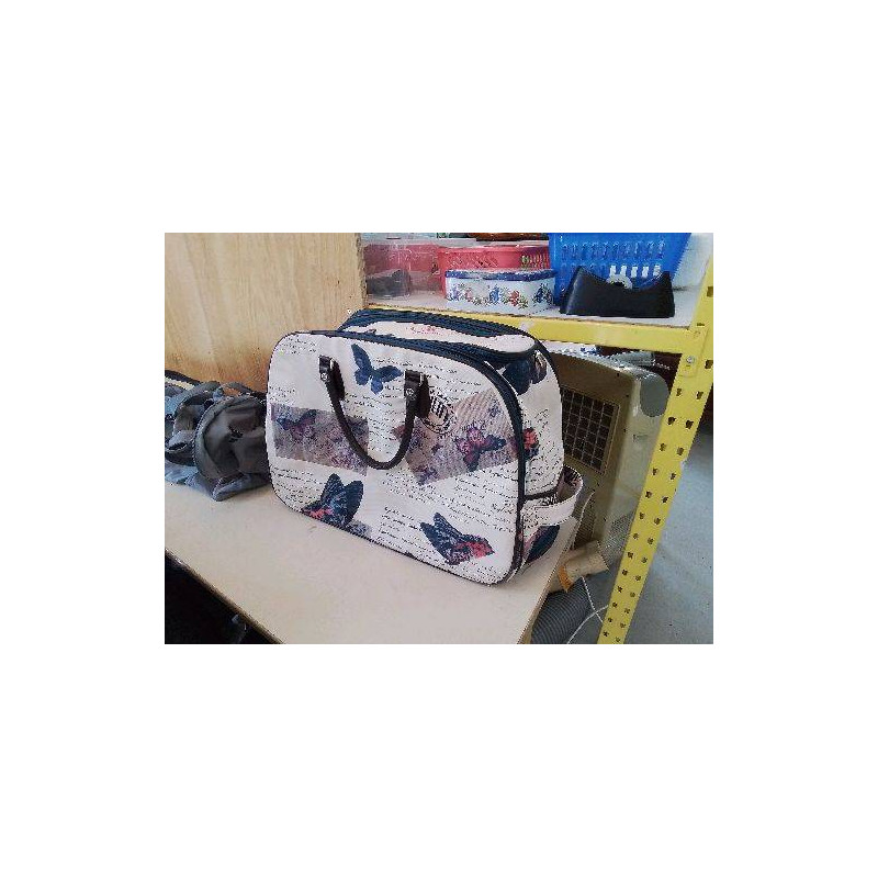 SAC DE VOYAGE MOTIF PAPILLON 