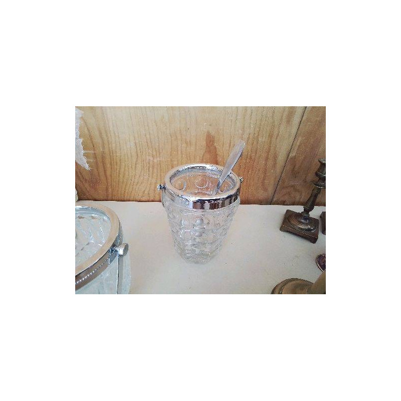 SEAU À GLAÇON AVEC SA CUILLÈRE 