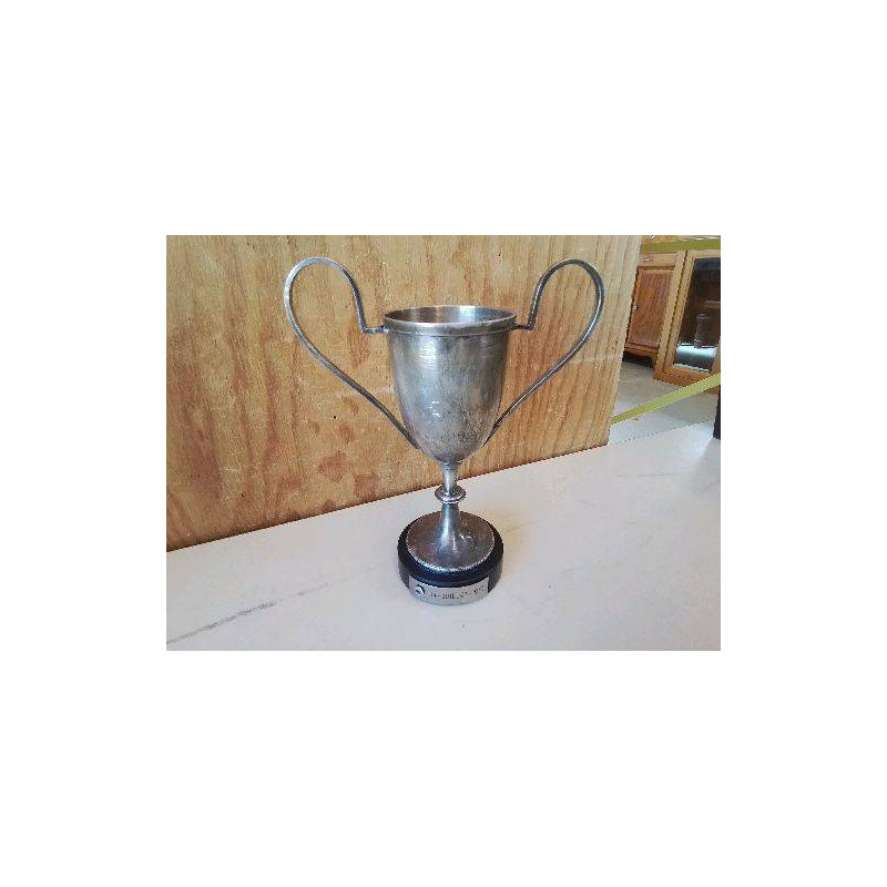 COUPE EN METAL ARGENTÉ 