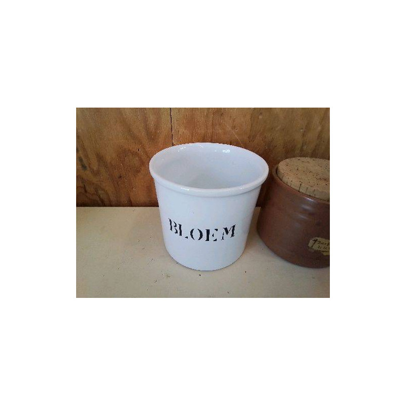 CACHE POT BLANC 