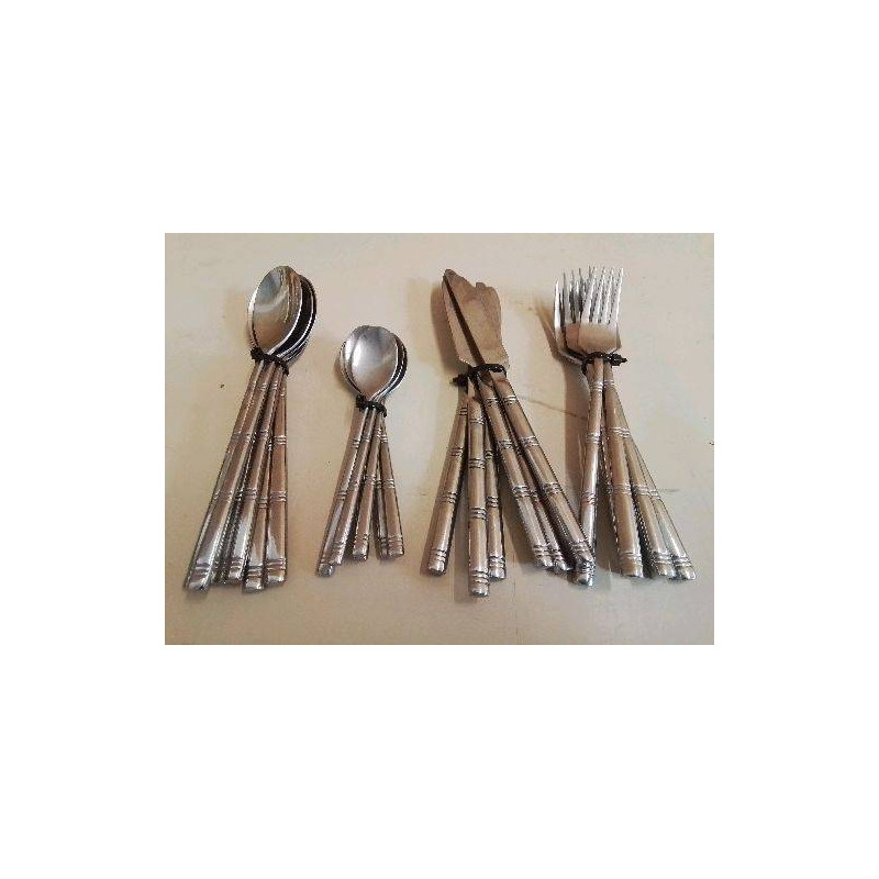 LOT DE 6 COUVERTS BAMBOO