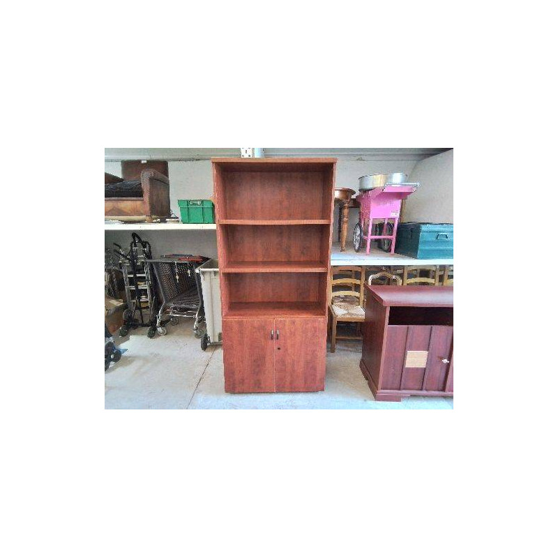 MEUBLE DE RANGEMENT ÉTAGÈRE IMITATION BOIS 