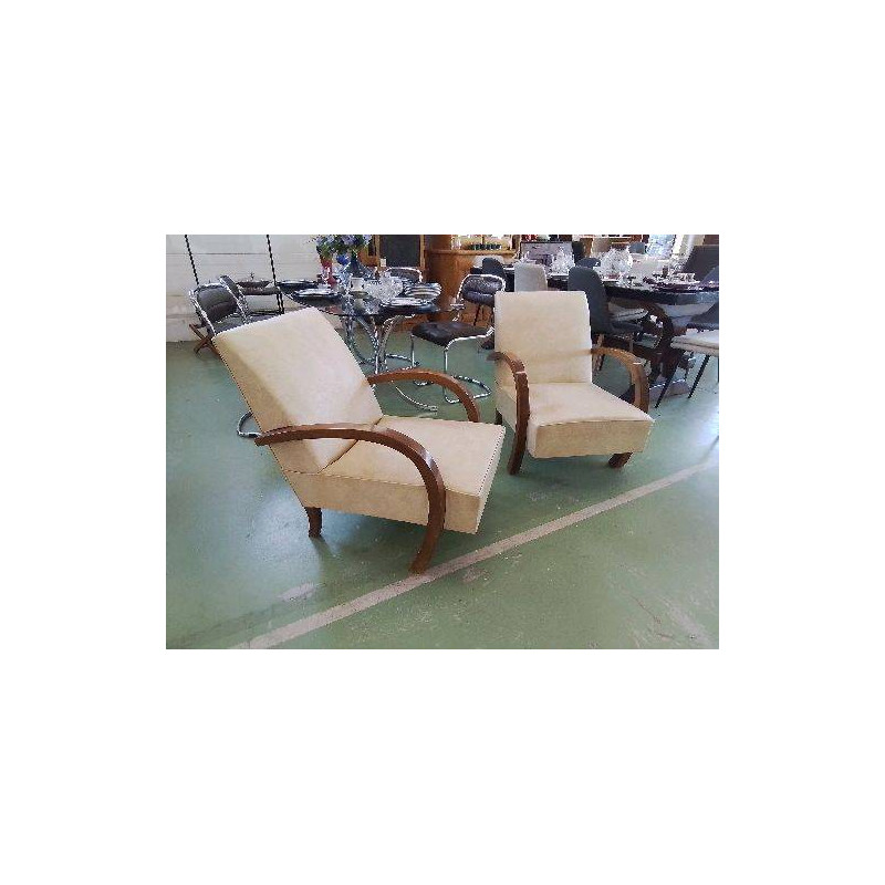 FAUTEUIL ANNEE 50 DE STYLE ART DECO