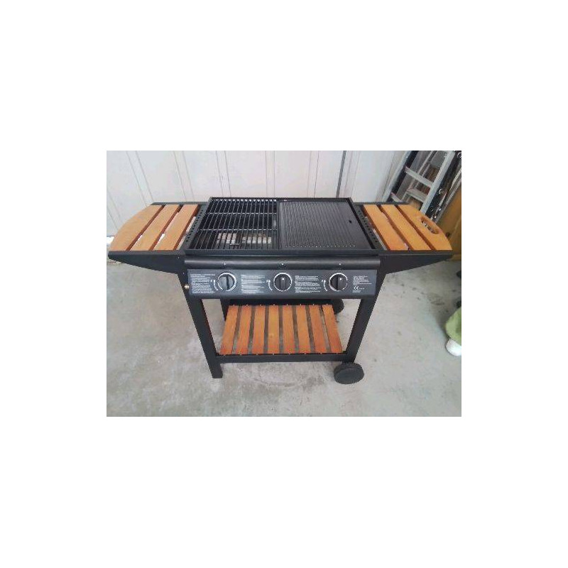 BARBECUE ET PLANCHA GAZ COOK’INGARDEN 