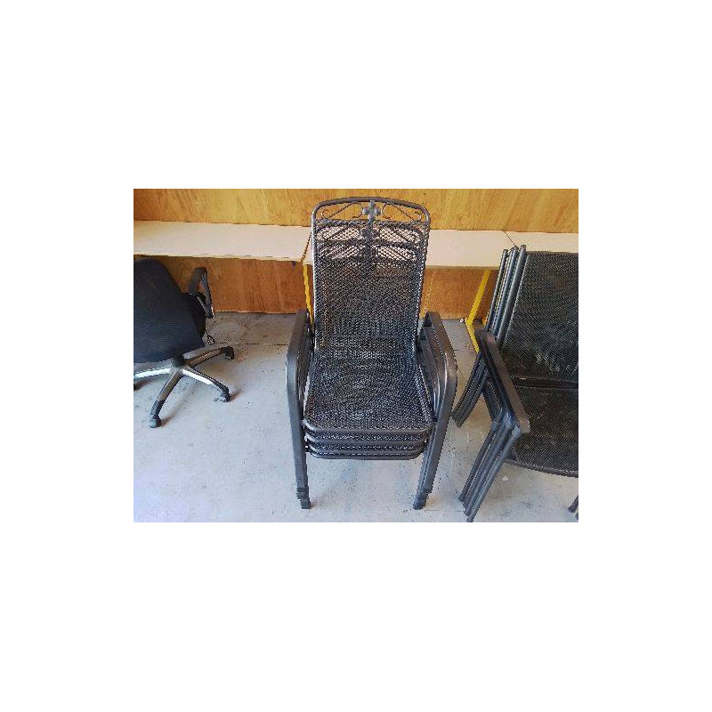 CHAISE D’EXTÉRIEUR GRISE