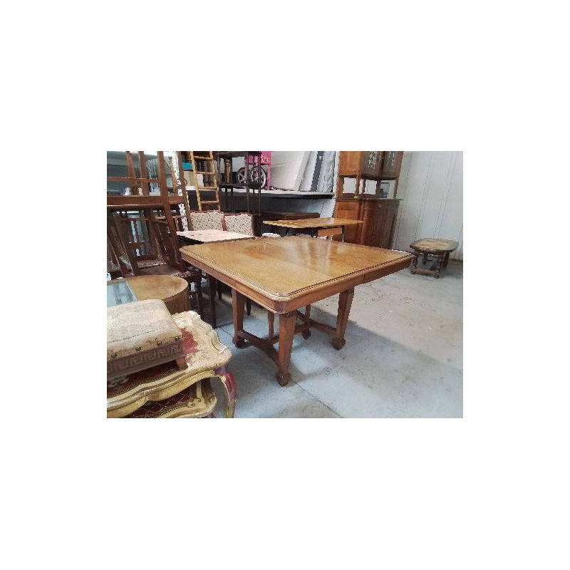TABLE CARREE EPOQUE ART DECO