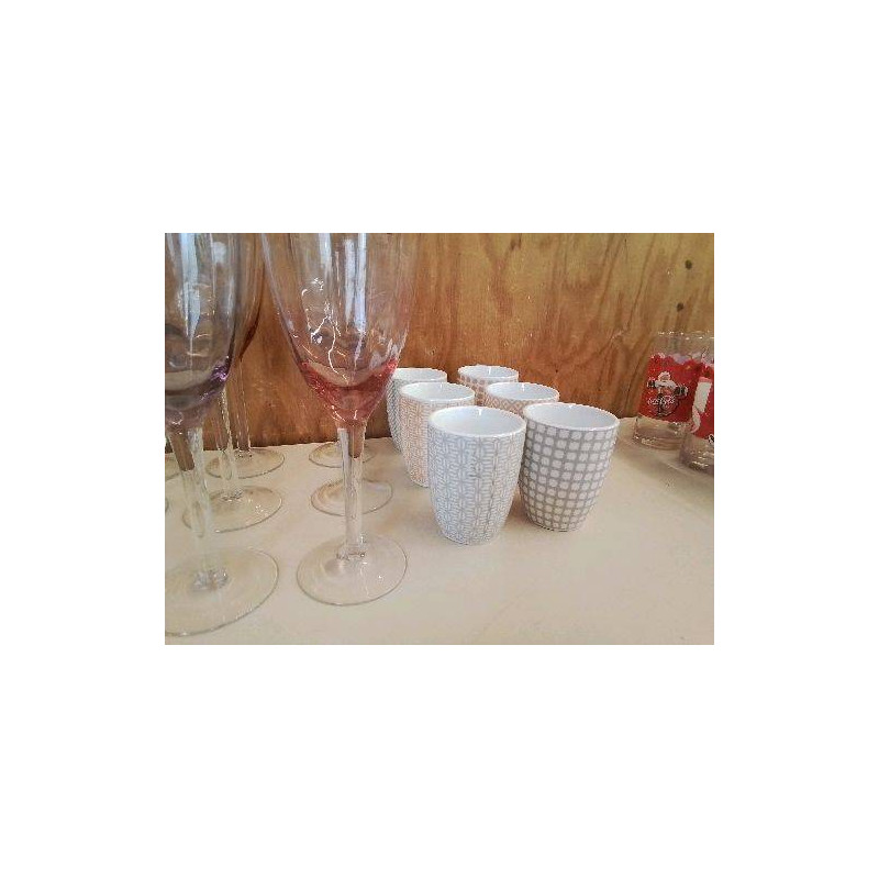 LOT DE 6 TASSES LINVOGES