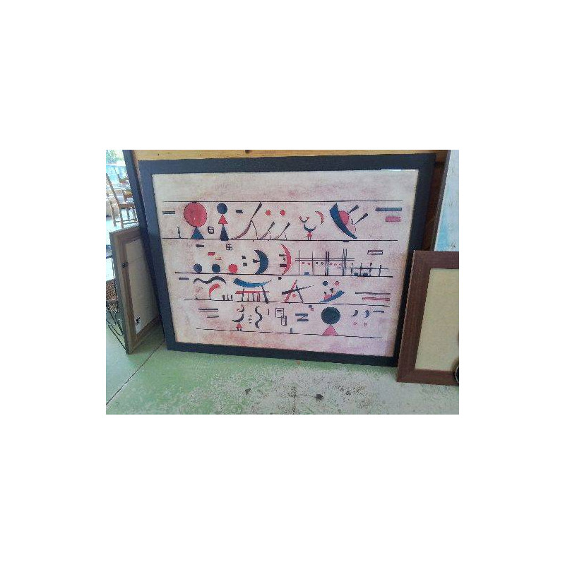 REPRODUCTION LA LIGNE DE SIGNE WASSILY KANDINSKY