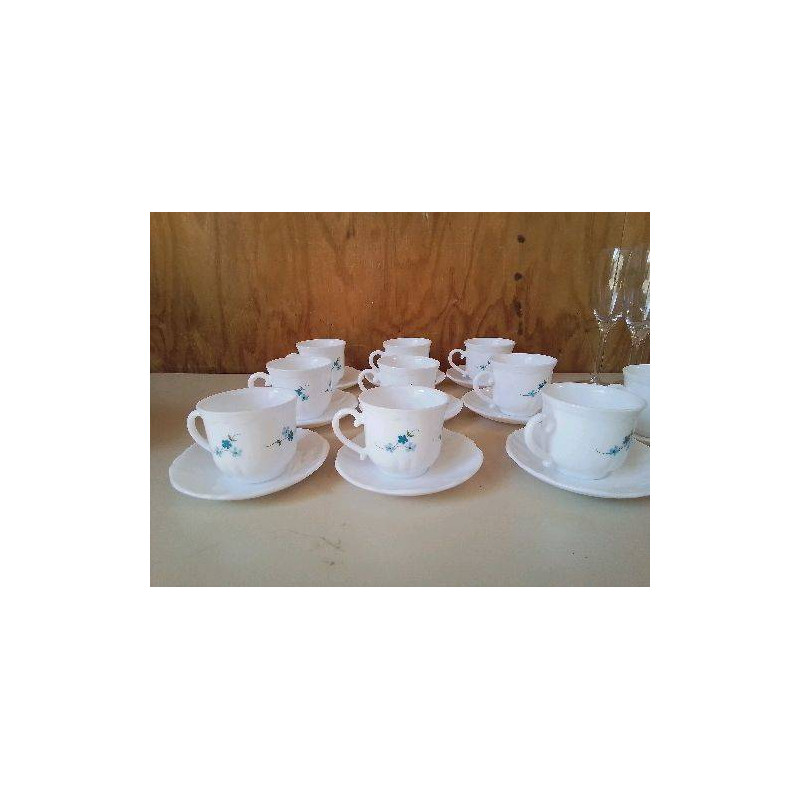 TASSE ARCOPAL MYOSOTIS MOTIF FLORAL 