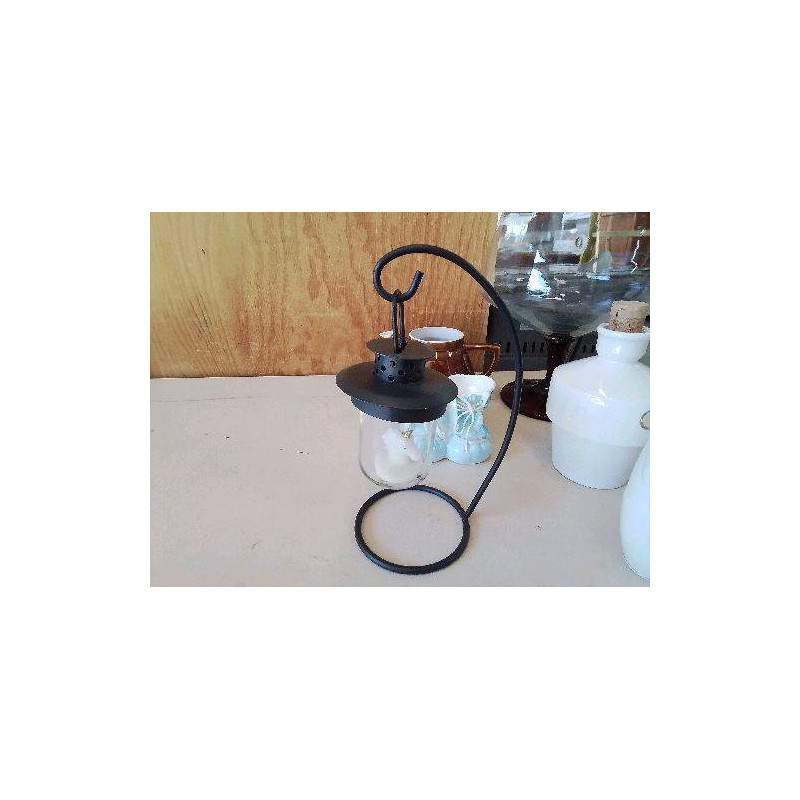 PETITE LANTERNE DECORATIVE NOIRE 