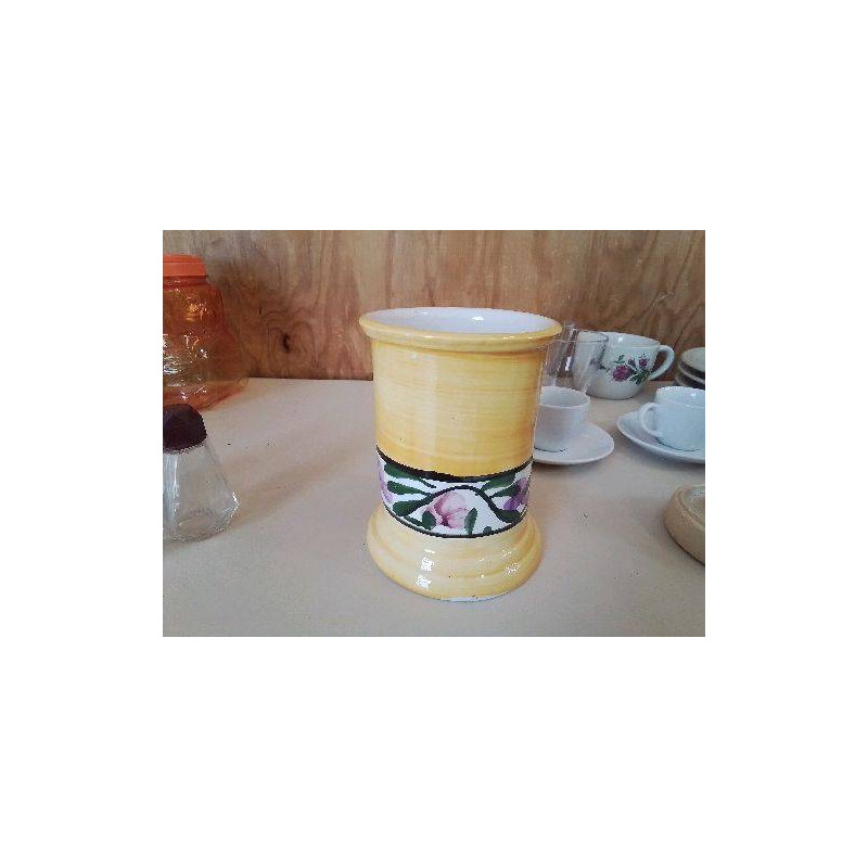 POT A FLEUR MOTIF FLORAL 