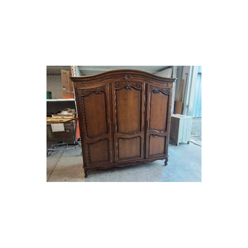 ARMOIRE 3 PORTES STYLE LOUIS XV