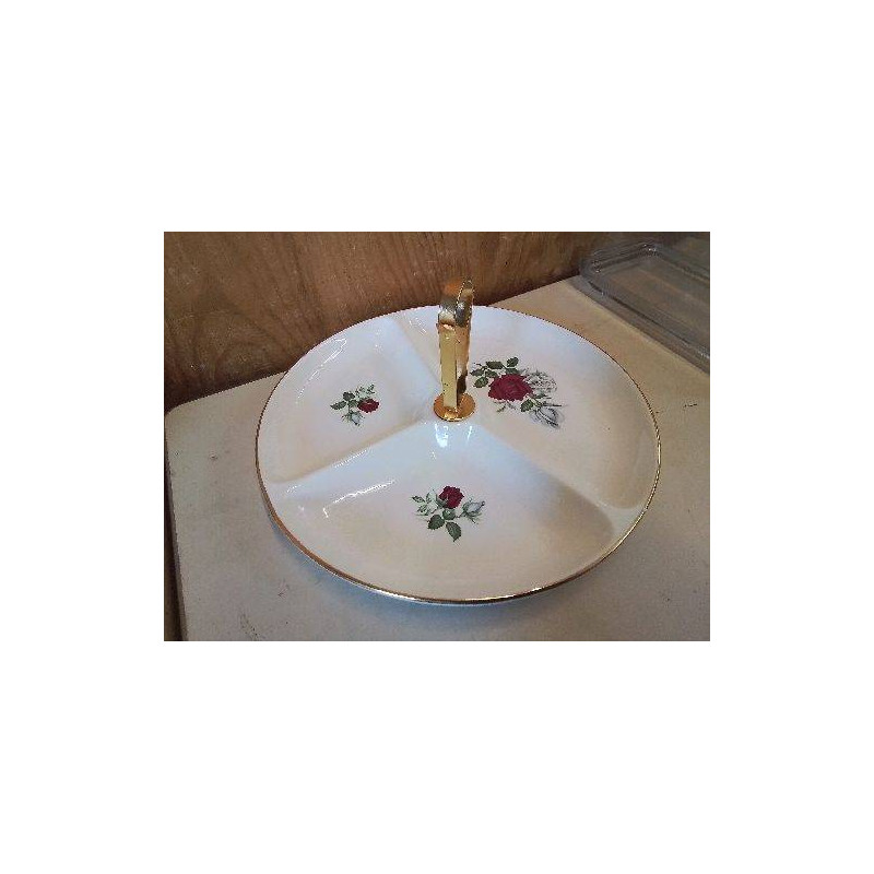 PLAT APÉRITIF EN PORCELAINE 