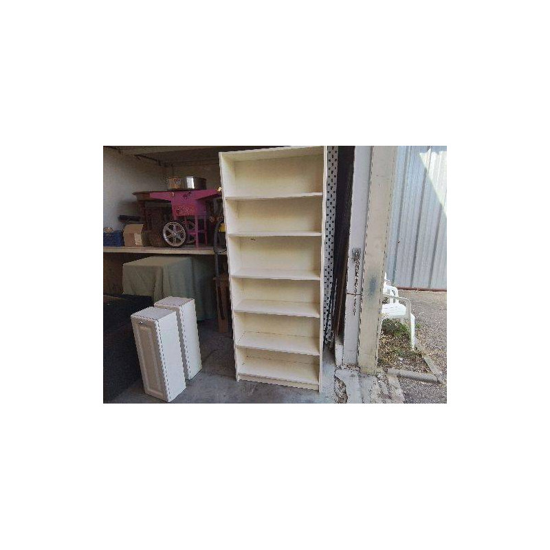 ETAGERE BLANCHE BIBLIOTHÈQUE 