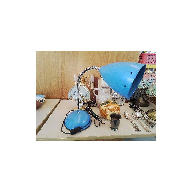 LAMPE DE BUREAU BLEU