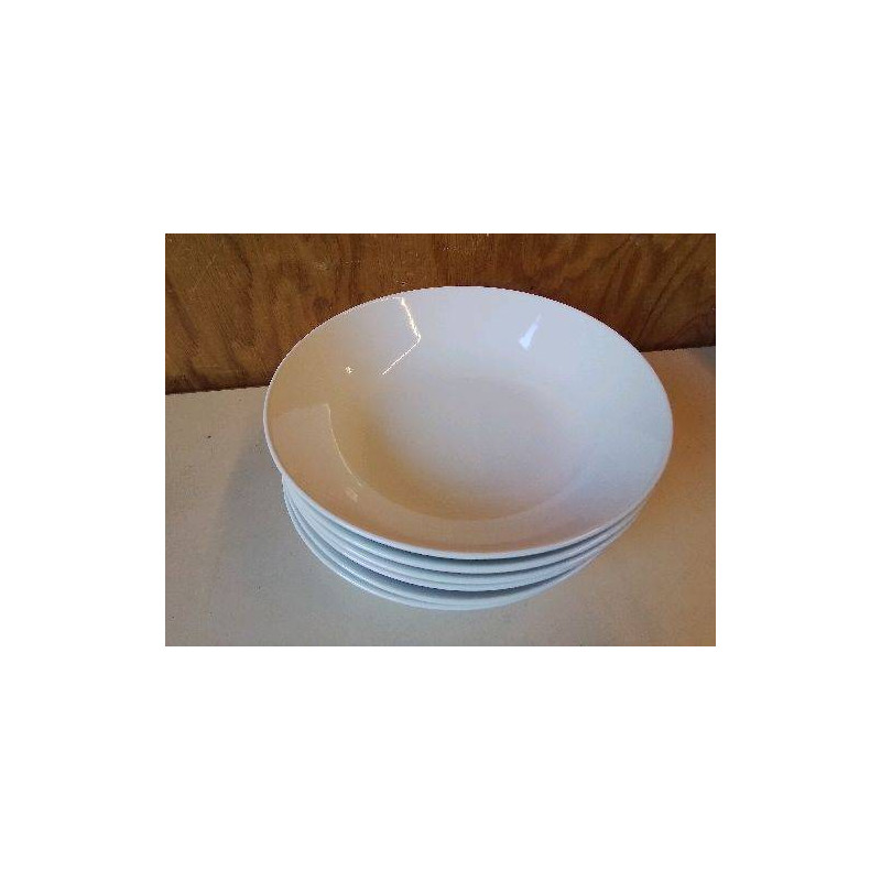 LOT DE 6 ASSIETTES CREUSES 