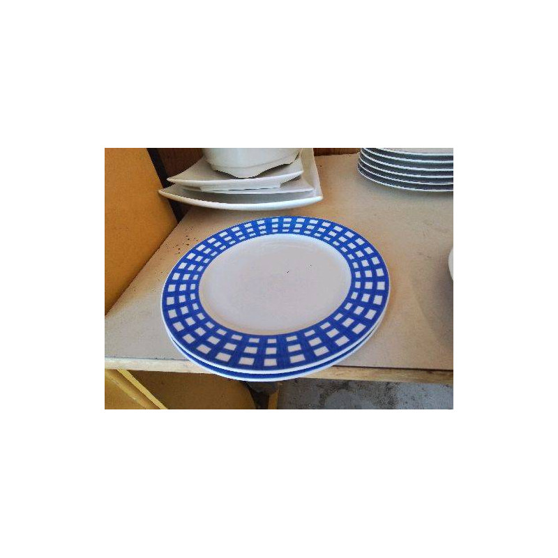DUO PETITE ASSIETTE BLEU 