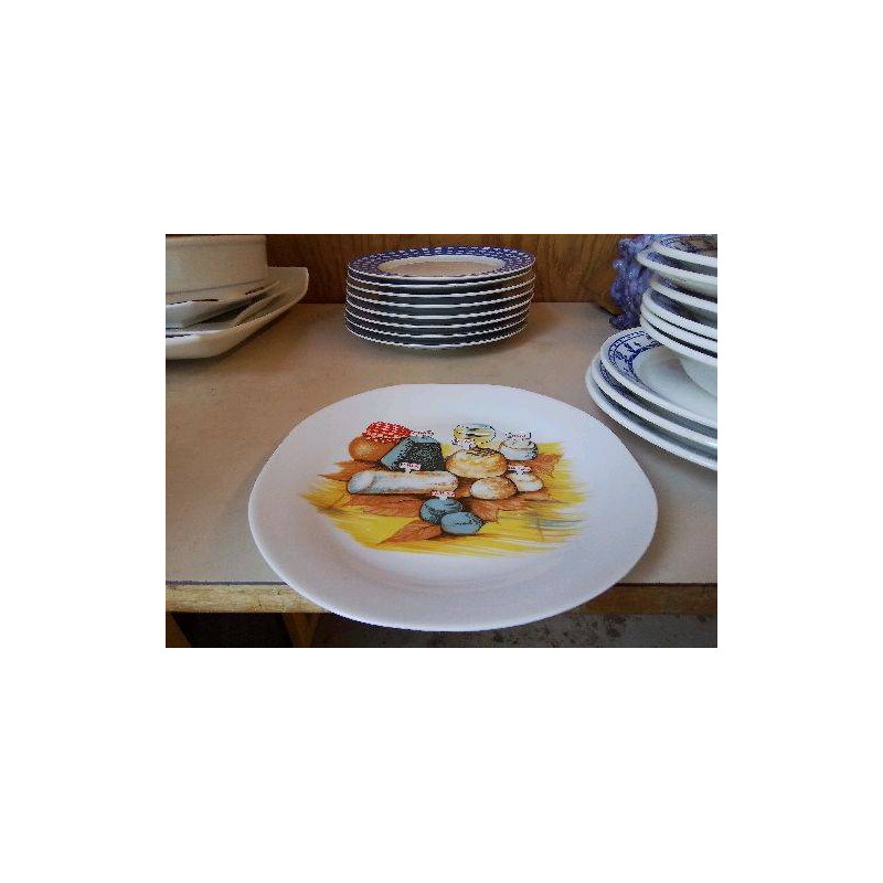 ASSIETTE À DESSERT FROMAGE 