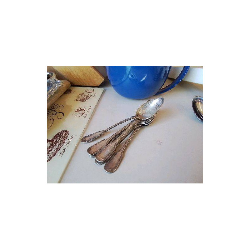 LOT DE 6 CUILLÈRE À CAFÉ 