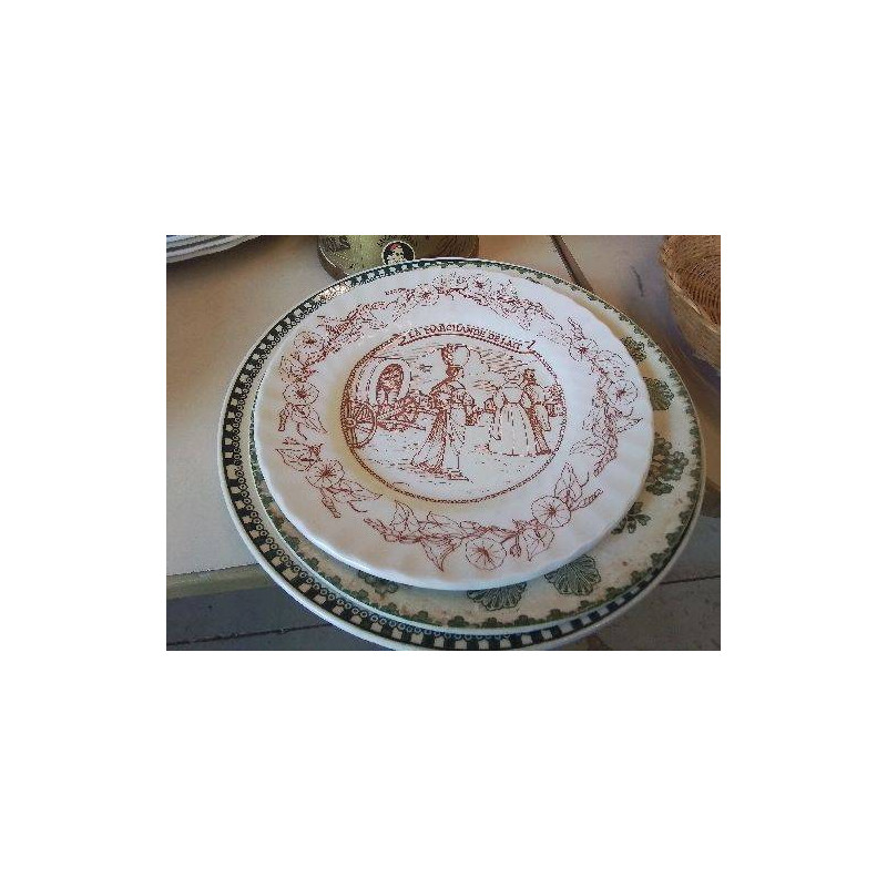 PETITE ASSIETTE LA MARCHANDE DE LAIT