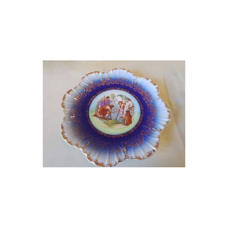 ASSIETTE BLEU VICTORIA AUSTRIA 