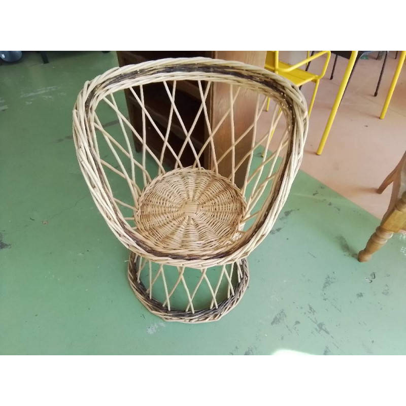 FAUTEUIL EN ROTIN