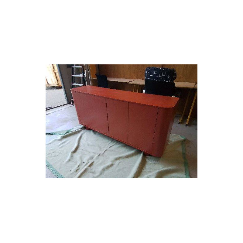 BUFFET DESIGN CONTEMPORAIN 4 PORTES BRIQUE REF: OVILRFR20262283049003-A-HJ