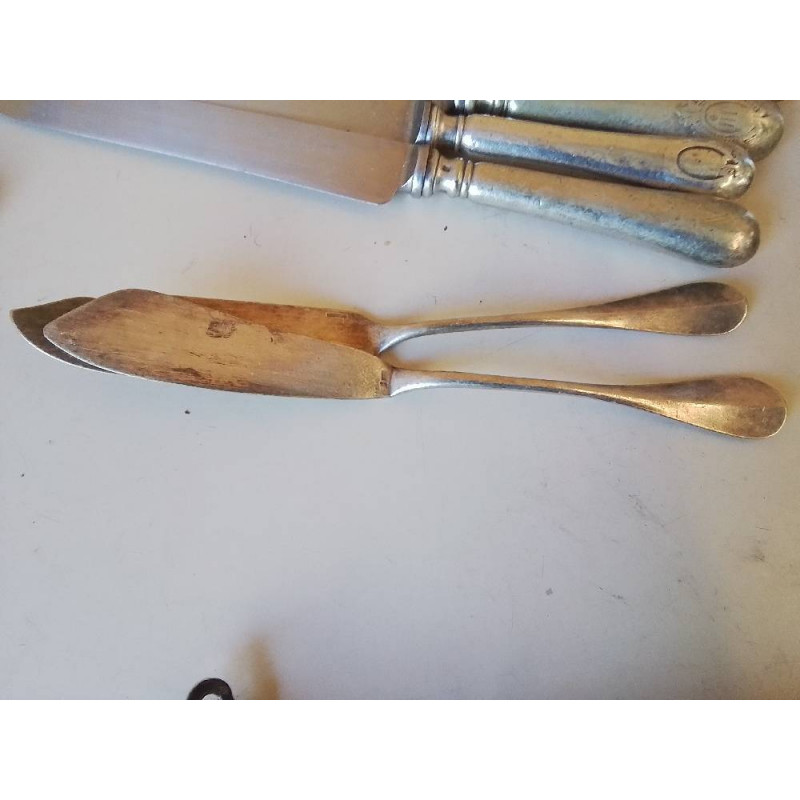 LOT DE 2 COUTEAU A POISSON