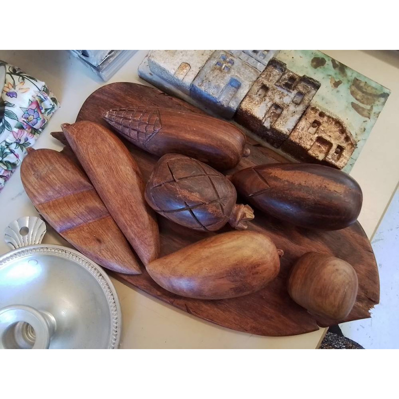 PANIERE DE FRUIT EN BOIS 