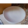 LOT DE 4 ASSIETTES BLANCHES