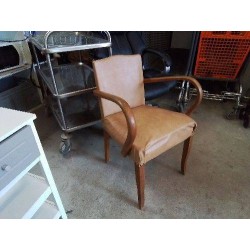 FAUTEUIL BRIDGE SKY CARAMEL