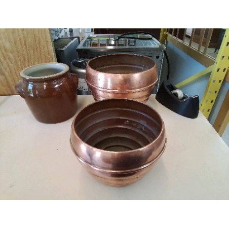 CACHE POT CUIVRE